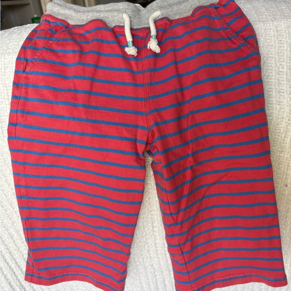 Mini Boden Blue and Green Jersey Baggies